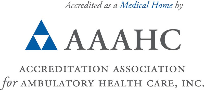 Accredited as a Medical Home by AAAHC