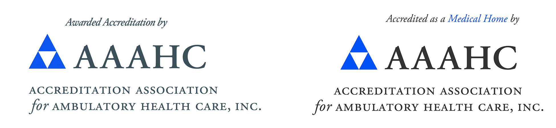 Accredited as a Medical Home by AAAHC